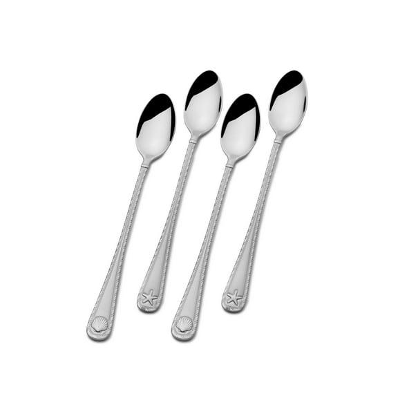 Towle Everyday Antigua Frost Set of 4 Ice Tea Spoons