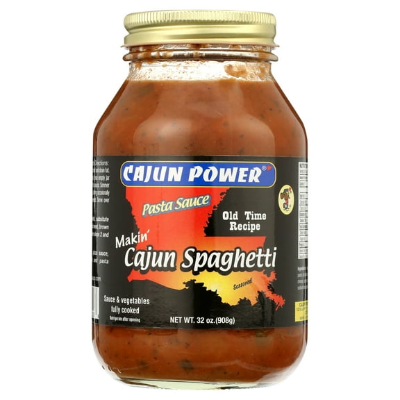 Cajun Power Cajun Spaghetti Pasta Sauce, 32.0 OZ