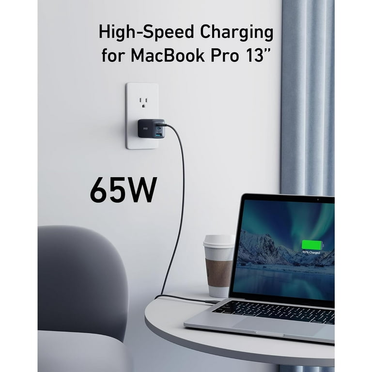 Anker GaNPrime 735 - Power adapter - 65 Watt - Anker PowerIQ Anker GaNPrime 735 - Power adapter - 65 Watt - Anker PowerIQ