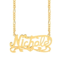 Personalized Diamond Cut Name Necklace