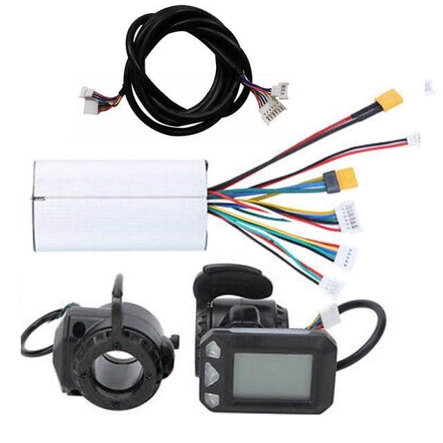 5.5In Carbon Fiber Electric Scooter Bike 24/36V Controller Lcd Monitor Brake Set