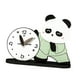 thumbnail image 2 of Bonito reloj de mesa con forma de panda, elegante y práctico reloj de escritorio, silencioso, para hotel, oficina, dormitorio infantil, sala de estar Estilo B, 2 of 8