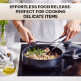 thumbnail image 5 of Brabantia Tasty+ 9.5" Sauté Pan with Lid, Nonstick Ceramic Coating, 2.5 Qt. Deep Skillet for Healthy Cooking, Even Heating, Easy Clean with Stay-Cool Handle for All Stovetop Safe, 5 of 5