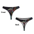 thumbnail image 3 of Fotbe Dragon with Colorful Tail Tanga Sin Costuras para Mujer con Estampado – Panties Invisibles, Transpirables y Cómodos para Uso Diario-3X-Large, 3 of 6