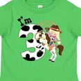 thumbnail image 4 of Inktastic I'm Three-cowgirl Riding Horse Birthday Girls Toddler T-Shirt, 4 of 5