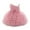 D1-Pink, variant on Sundress For Girls 6-9 Months Short Sleeve Party Dress Layered Ruffle Cake Tutu Formal Gown Birthday Holiday Outfit Fancy Attire O Neck Retro Playsuit Dark Purple