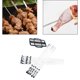 thumbnail image 3 of 10 brochetas de material acero inoxidable para , palos de , brocheta de kebab para parrilla, de palos de para asar reutilizables CUTICAT Palitos de barbacoa, 3 of 7