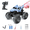 Blue, variant on Amphibious Shark RC Car with Water Spray, Remote Control Monster Truck with 2 Rechargeable Batteries, 360° Spins, LED Lights, All Terrain Toy for Kids