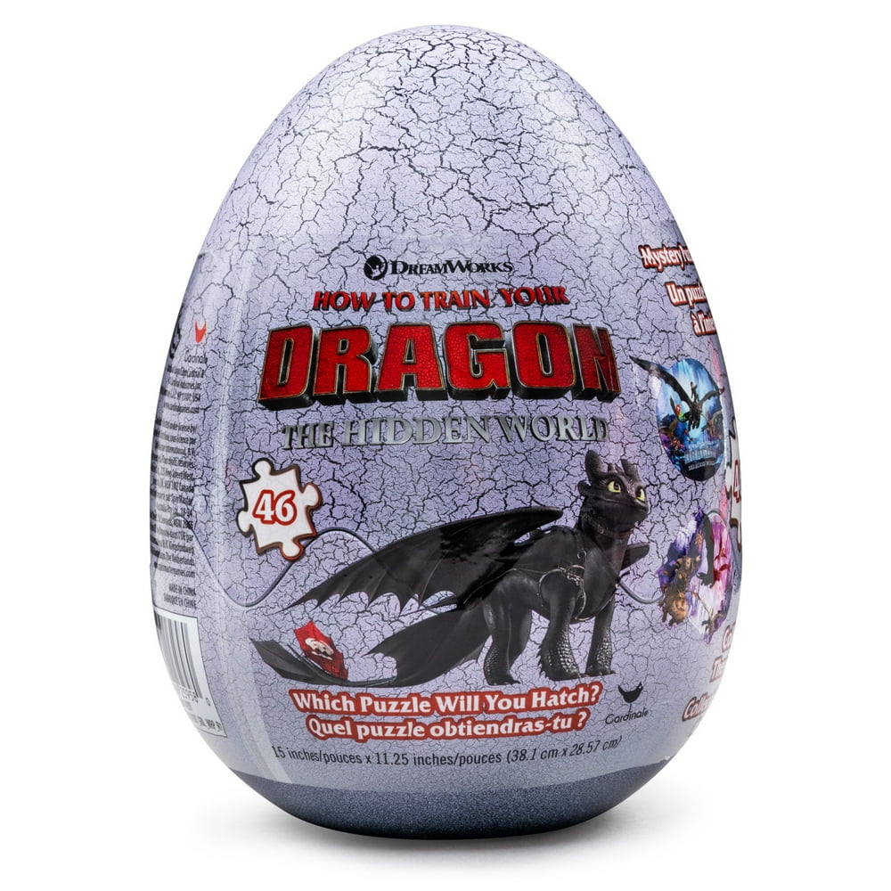 How to Train Your Dragon 46Piece Surprise Puzzle in Plastic Egg