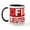 White/Black Inside, variant on CafePress - Fire Lieutenant Mug - 11 oz Ceramic Mug - Novelty Coffee Tea Cup