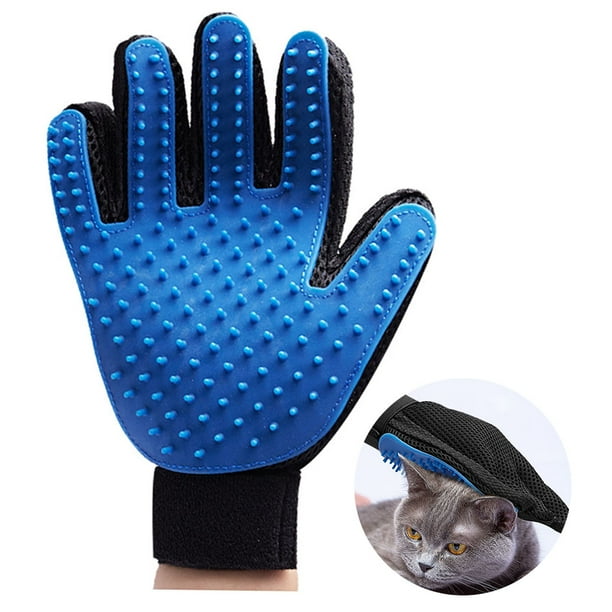 Breathable Pet Hair Remover Glove, Pet Grooming Brush Massage Tool with