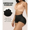 thumbnail image 3 of Women's Tummy Control Shapewear Panties Faja Butt Lifting Underwear Lace Body Shaper Panties for Women, 3 of 7