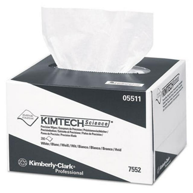Kimberly Clark Consumer 05511 Precision Tissue Wipers, White - 4.4 x 8.4