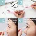 thumbnail image 4 of Herramienta para quitar lentes de contacto suaves: herramienta de inserción de lentes de contacto que incluye pinzas y pala suave, eliminación de lentes de contacto para viajes, 4 of 5