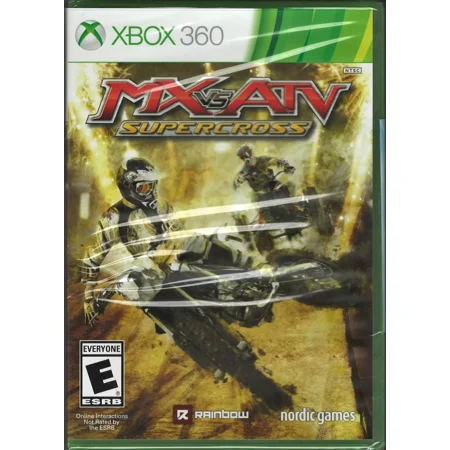 Mx vs. ATV: Supercross Xbox 360 (Brand New Factory Sealed US Version) Xbox 360,