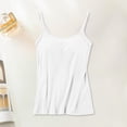thumbnail image 4 of Womens Tank Tops With Built In Bra Women's Tanks & Camis Workout Crop Tops Womens Summer Tops Racerback Tank With Built In Bra Bra Tank Tops Workout Tops Cami With Built In Bra Fitted Basic Tops, 4 of 5