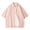 Pink, variant on Mlzmgr Mens Shirts Plus Size Lapel Neck Button up Short Sleeve Solid Color Comfy Summer Casual Loose Tops