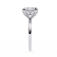 thumbnail image 2 of Gemone 14K Solid Gold 2 CT Princess Cut Lab Grown Diamond Halo Ring, 2 of 2