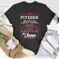 thumbnail image 5 of Pitcock Blood Runs Through My Veins Unisex TShirt, 5 of 6