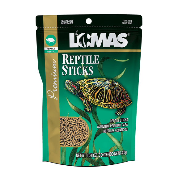 Alimento para Tortugas Acuaticas Lomas  Reptile Sticks Palitos 300 gr