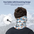 thumbnail image 4 of Neck Gaiter Face Cover Scarf, Capybaras Cartoon Soft Face Sun Mask Cover Scarf Headband Cooling Sweat Absorbing Bandanas Hiking Cycling Running, 4 of 7