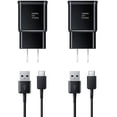 thumbnail image 1 of Cargador Rápido Tipo C INNOTECHSC Paquete de 2 Para Android USB-C 6,6 Pies Para Galaxy S23/S23+/S22/S21/S20/S10e/S9/S8/Note20/10/9/Z Fold 3/4/5, 1 of 6