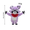 thumbnail image 3 of 2024 New Indigo Park Plush,9.8" Cute Raccoon Plush Toy, Soft Stuffed Animal Pillow for Home Kids' Bedroom Decor, Birthday Christmas Choice for Boys Girls, 3 of 5