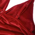 thumbnail image 7 of ZAFUL for Women's Cocktail Dress Evening Party DressRuched V Neck Solid Color Spaghetti Strap Cami Prom Dress or Mini Cami Dress Red S, 7 of 7