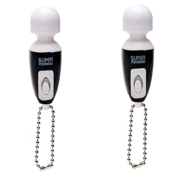Masajeador mini portátil para llavero Gajoin 6,5 cm 2PK