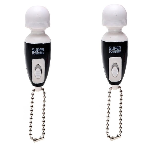 Masajeador mini portátil para llavero Gajoin 6,5 cm 2PK