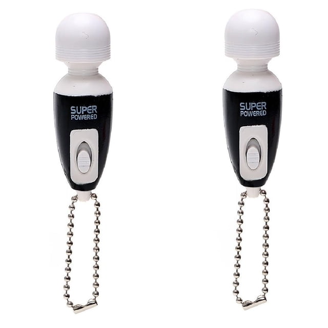 Masajeador mini portátil para llavero Gajoin 6,5 cm 2PK