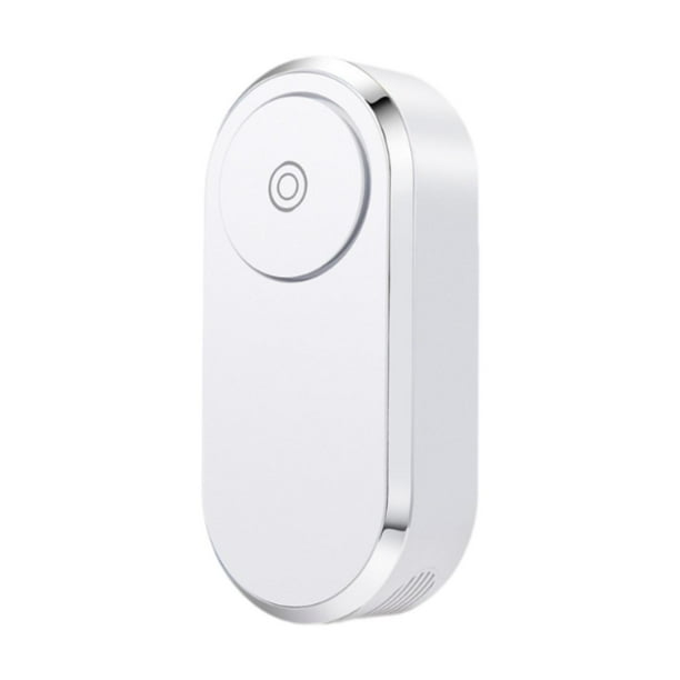 Purificador de aire con eliminación de polvo, recargable por USB, montado en la pared, silencioso, para mascotas, baños, cocinas, sótanos, pasillos,
