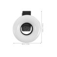 thumbnail image 2 of OUNONA 1 Set LED Mini Ring Light for Photography with Macro Lens Fill Light ABS Clip-On Style, 2 of 7