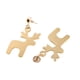thumbnail image 3 of Aleación De Color Dorado Punk Cute Elk Cuelga Los Pendientes De Navidad Elegant Lady Girls, 3 of 7