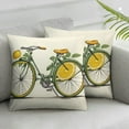 thumbnail image 2 of Nawypu  Yellow Style Pillowcase Inspirational Quote Words Animal Fruit Pattern Home Decorative Super Soft Throw Pillow Case Cushion Cover 2pc, 2 of 6