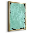 thumbnail image 2 of Teal Cascade II Premium Framed Print, in Gold, Black, or Silver - Ready to Hang, 2 of 9