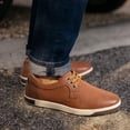 thumbnail image 4 of Zapatos casuales para hombre Jousen A81Q06 con espuma viscoelástica, marrón, 4 of 9