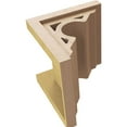thumbnail image 6 of 12"W x 12"D x 12"H Wide Sheridan Rough Cedar Woodgrain TimberThane Corbel, Primed Tan, 6 of 6