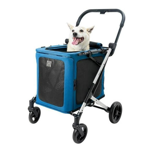 Ibiyaya FS2480-B Big Buddy Stroller & Crate Combo - Crystal Teal