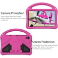 thumbnail image 2 of Kids-Friendly Case for Lenovo Tab M10 10.1" TB-X605/TB-X505,with Portable Handle & Kickstand,Shockproof EVA Foam Anti-Scratch Child Protector Tablet Case,Rose, 2 of 6