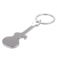 thumbnail image 1 of Xuanheng 3X Guitar Shaped Beer Bottle Opener Keychain Key Holder for Car Keys Organizer, 1 of 8