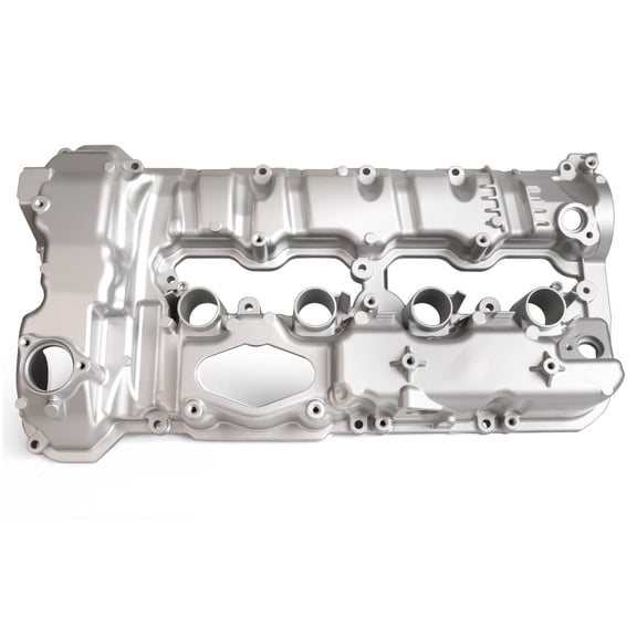 MITZONE Valve Cover Right Passenger Side Compatible with BMW 550i 750i X5 X6 XDrive 2007-2014 4.4L V8 -Gas