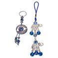 thumbnail image 1 of Adorno colgante para coche con ojo azul llavero de ojo azul de metal de la suerte para oficina ANGGREK Otros, 1 of 8