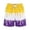 Yellow1, variant on Boys Athletic Shorts Ice Cream Print Breathable Casual Summer Beach Outdoor Play Shorts for Boys