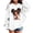 0#$-White1297, variant on Hiijoy Girls Graphic Hoodies Casual Sweatshirts Drop Shoulder Pullovers, Black, Sizes 3-10
