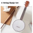 thumbnail image 3 of Rosewood Banjo Set, Decoración Del Hogar Banjo Set, Regalo De Cumpleaños Para Principiantes Amantes Profesionales, 3 of 7