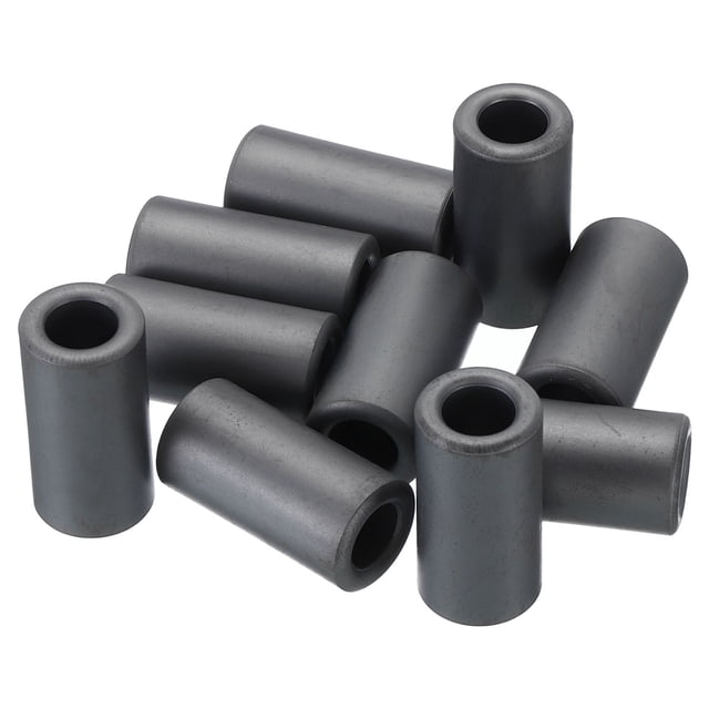 Unique Bargains Noyau de Toroid en Ferrite, Noyau de Toroid 0,6 Pieds Odx0,3 Pieds Idx1,1 Pieds H, Noir 10 Pack