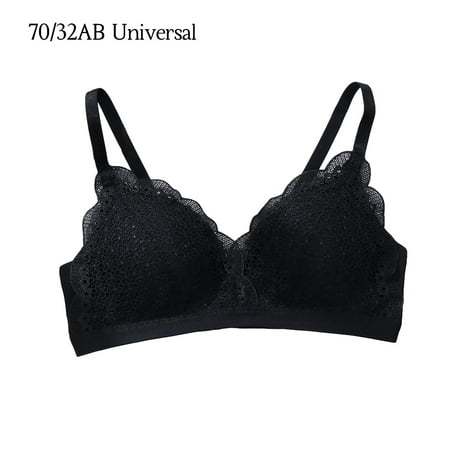 

Women Strap Bra Sexy Push-up Bralette Girl Breathable 3/4 with Cup Bra Design Wire Lace No