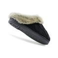 thumbnail image 2 of Women's Sweater Knit Slipper with Memory Foam, 2 of 5