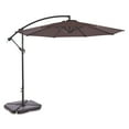 thumbnail image 4 of Aspen 10-foot Offset Cantilever Hanging Patio Umbrella Coffee, 4 of 5